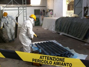 Rifiuti amianto